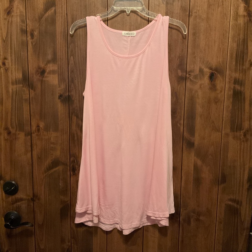 Larace Soft Pink Women's Tank Top